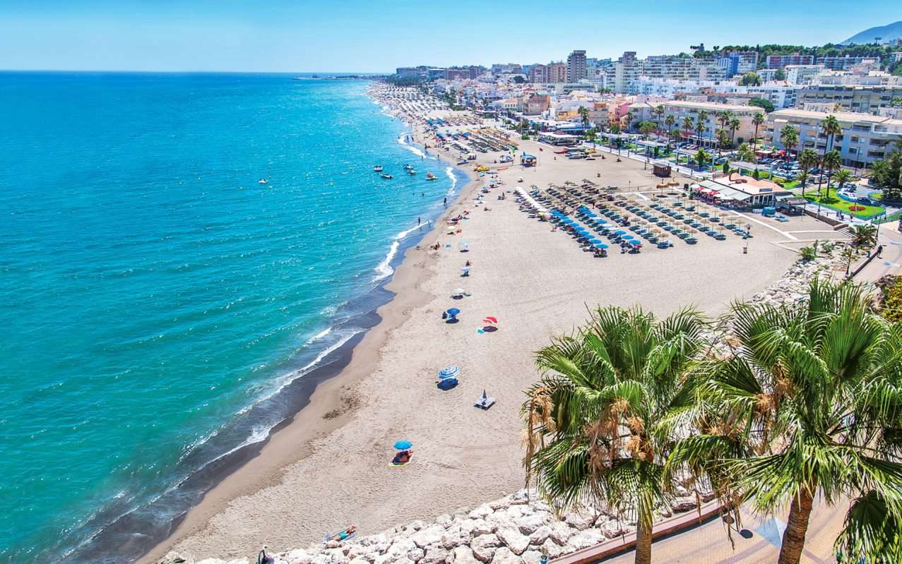 Playa de La Carihuela en Torremolinos: guía