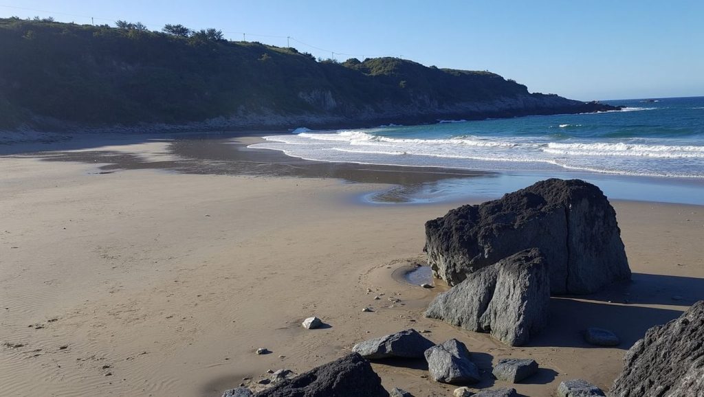 Arena de 1ª Playa de Luarca, Asturias (Asturias)