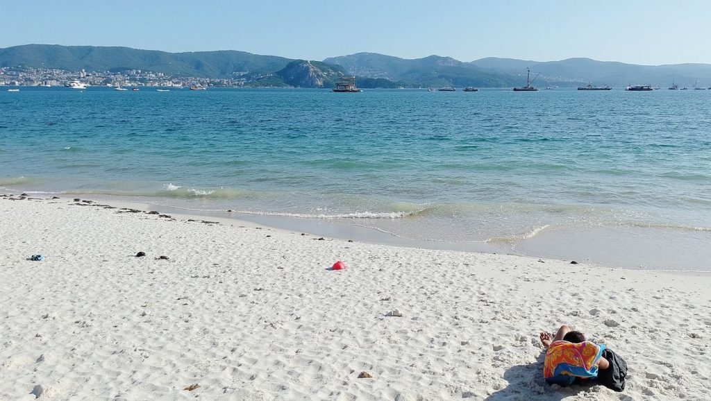 A Area da Barca en Poio (Pontevedra)