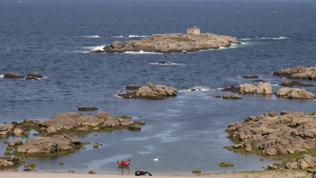 Acantilados y costa de A Area das Lobeiras, Camariñas (A Coruña)