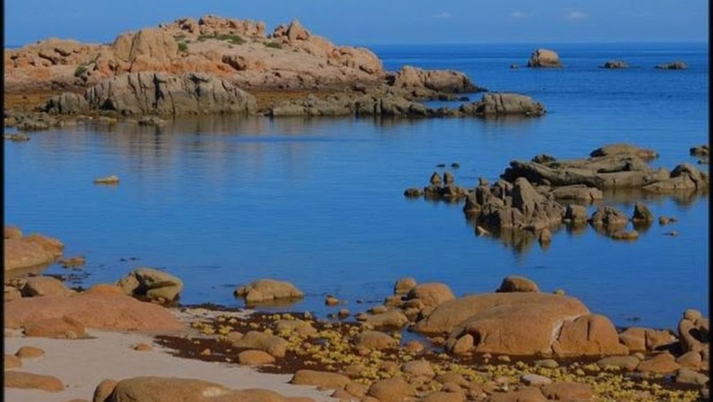 Aguas de A Area das Lobeiras en Camariñas (A Coruña)