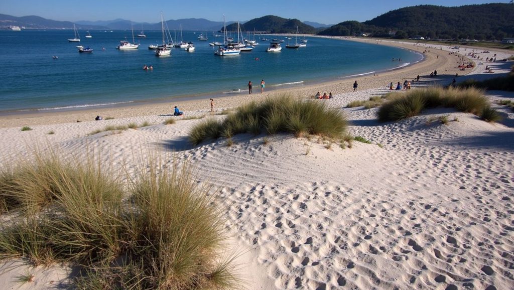 Costa de A Area das Rodas en Vigo, Pontevedra