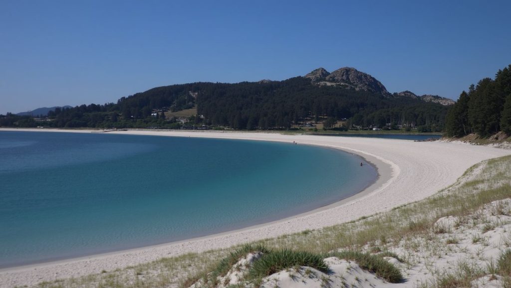 Aguas de A Area das Rodas en Vigo (Pontevedra)