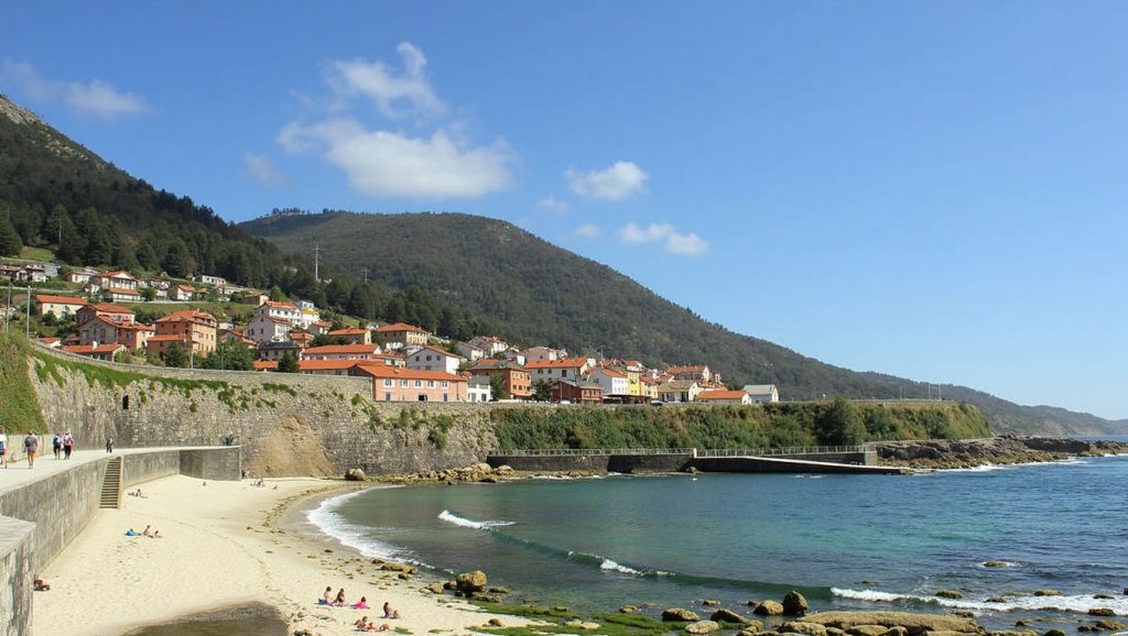 A Area das Vesadas en Oia (Pontevedra)