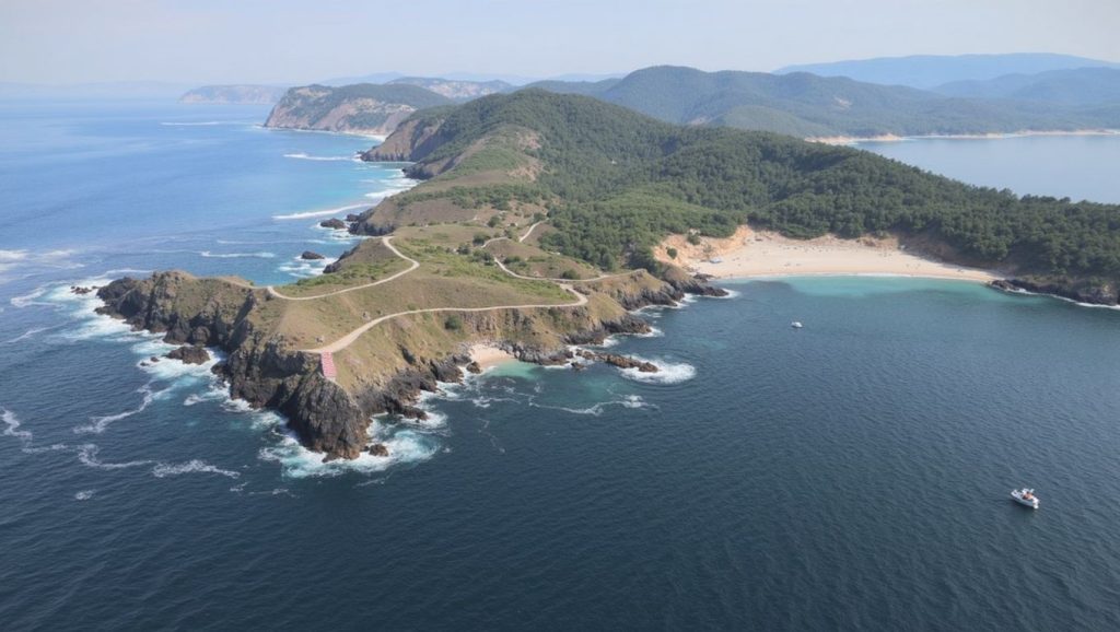 Arena de A Area das Vesadas, Oia (Pontevedra)