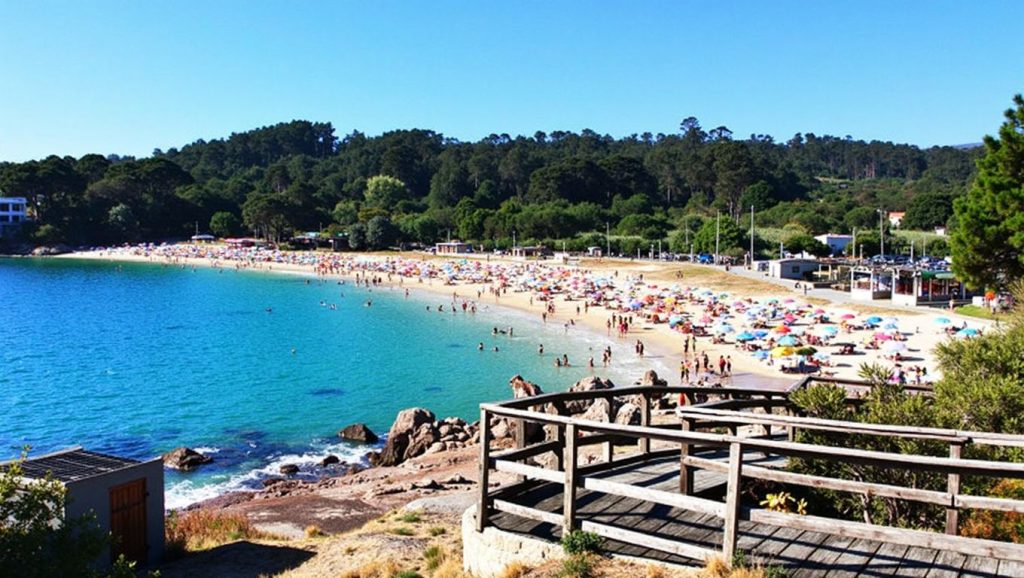 Arena de A Area de Bon, Bueu (Pontevedra)