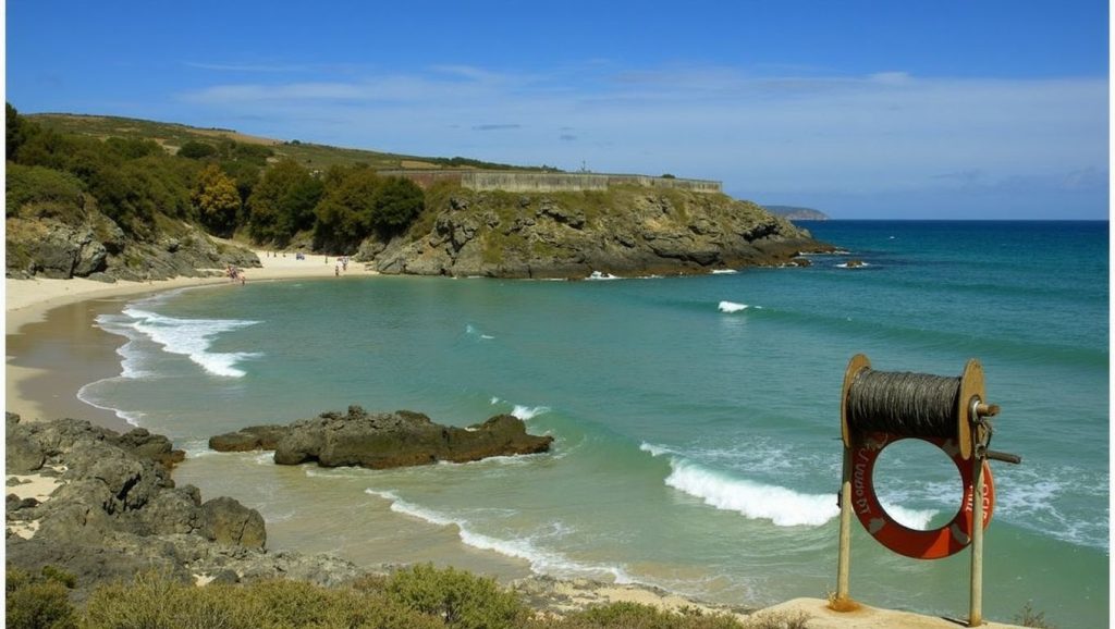 Acantilados y costa de A Area de Canido, Malpica de Bergantiños (A Coruña)