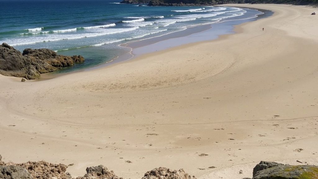 Arena de A Area de Canido, Malpica de Bergantiños (A Coruña)