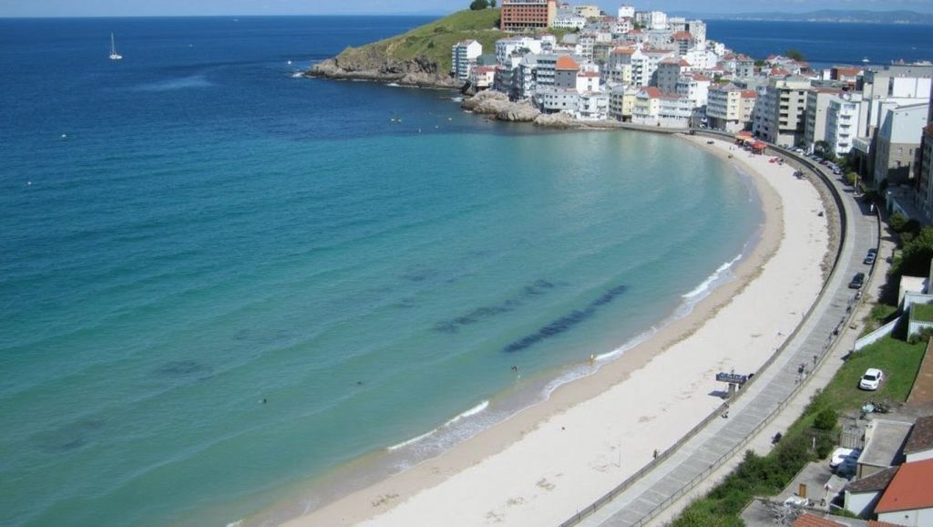 Entorno natural de A Area de Canido en A Coruña