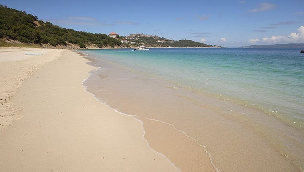 Aguas de A Area de San Martiño en Vigo (Pontevedra)