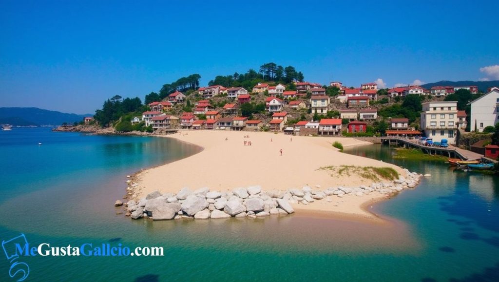 Panorámica de A Area do Santo, Pontevedra