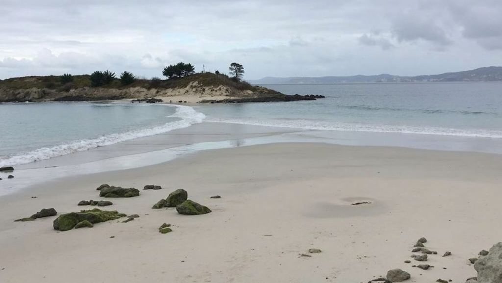 Aguas de A Area do Santo en Marín (Pontevedra)