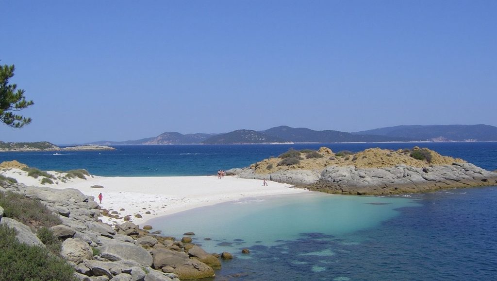 A Area dos Bólos en Vigo (Pontevedra)
