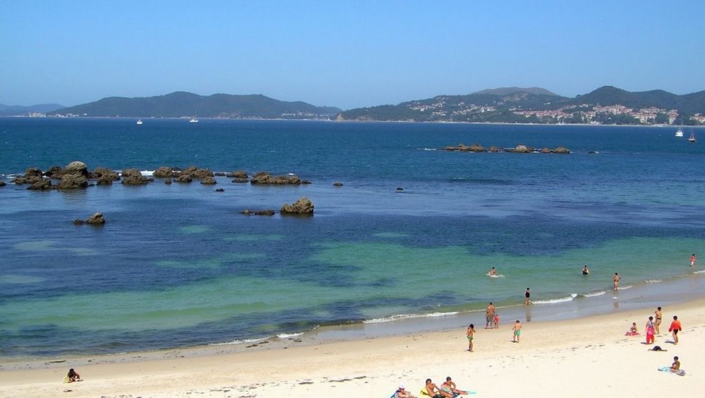 Panorámica de A Area dos Bólos, Pontevedra