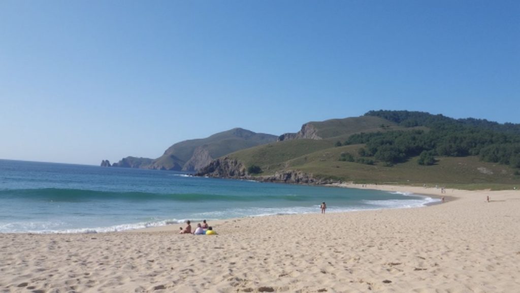 Paseo hacia A Largada de Fóra, Galicia