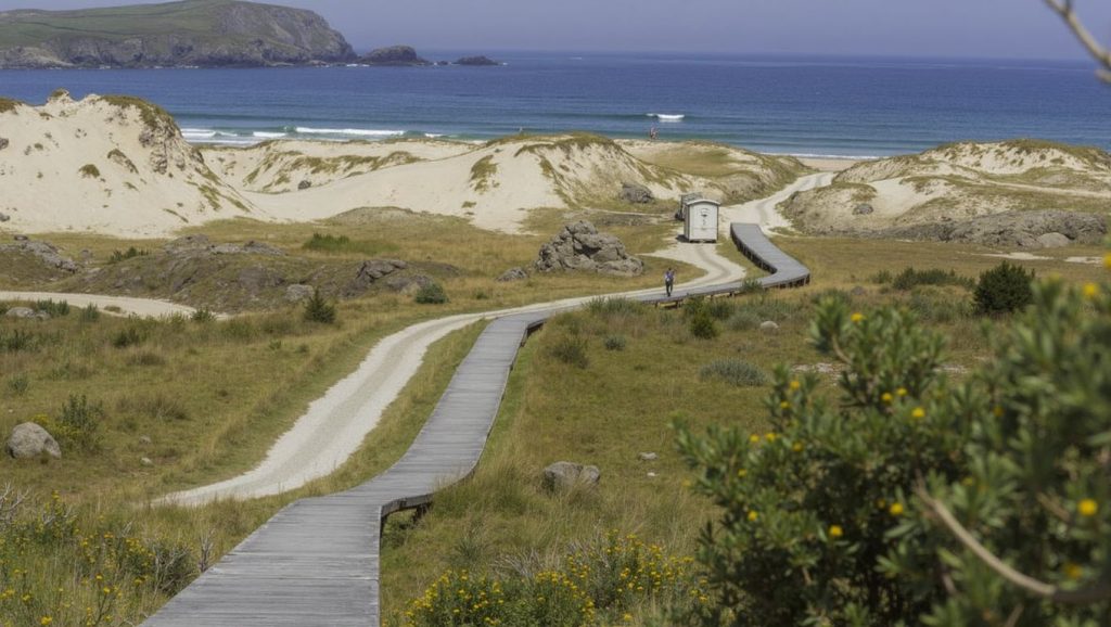 Vista general de A Largada de Fóra, Galicia