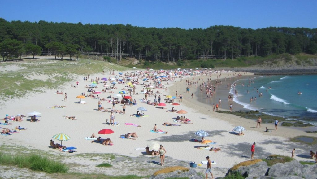 Arena de A Praíña, Cangas de Morrazo (Pontevedra)