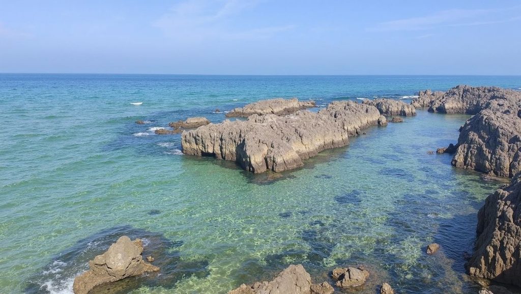 Entorno natural de A Praíña da Furna en Pontevedra