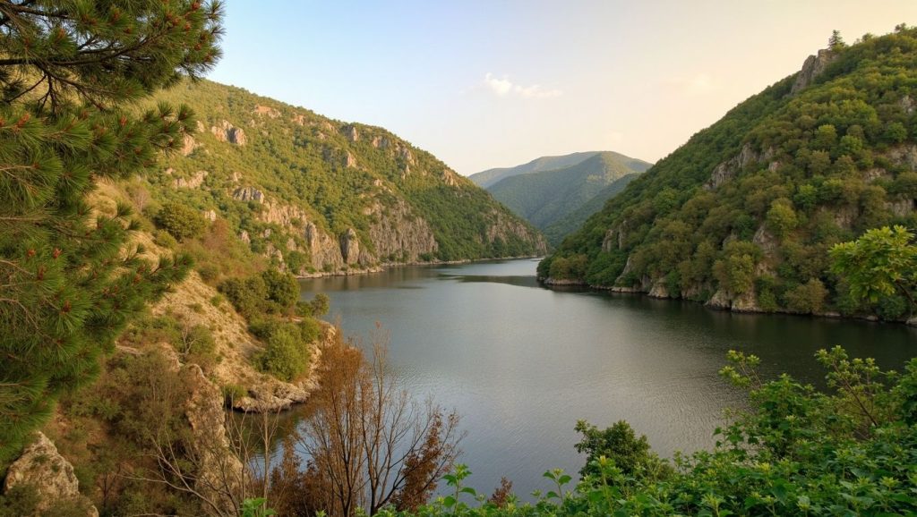 Panorámica de A Praia Grande da Cova, Pontevedra