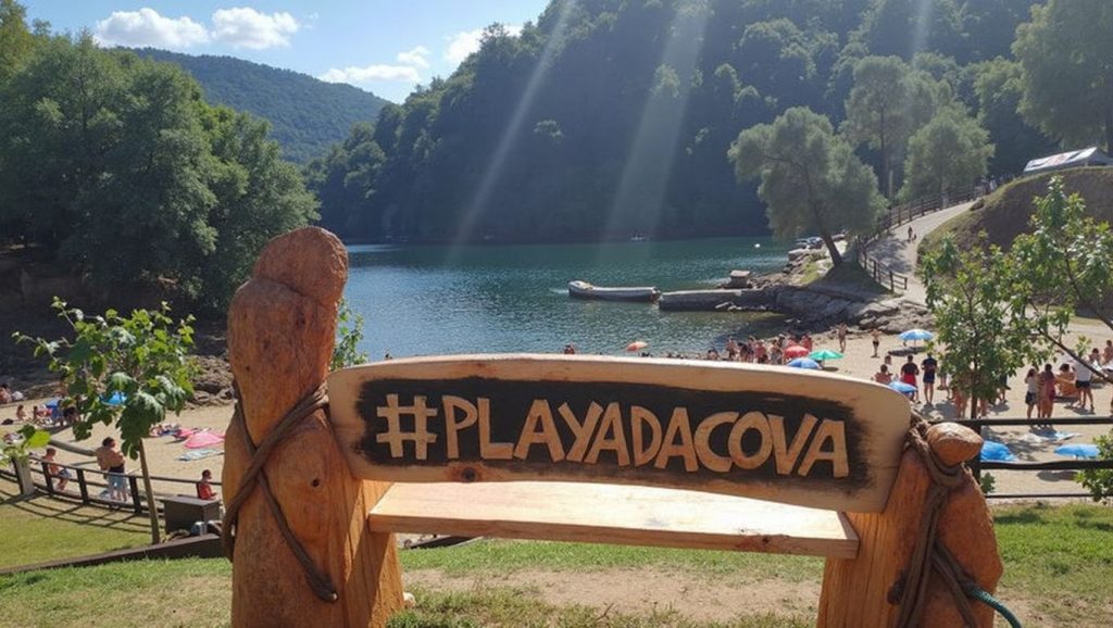 Costa de A Praia Pequena da Cova en Ribeira, Pontevedra