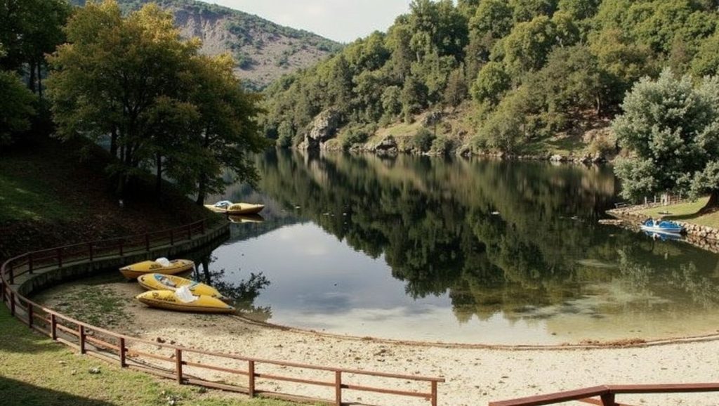 A Praia Pequena da Cova da Lontra en Cangas de Morrazo (Pontevedra)
