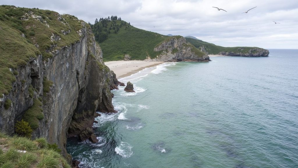 Ría y costa de Amenada en Asturias, Asturias