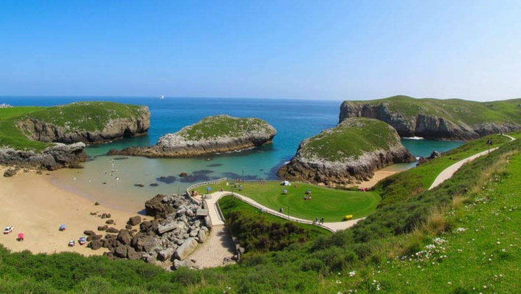 Entorno natural de Amenada en Asturias