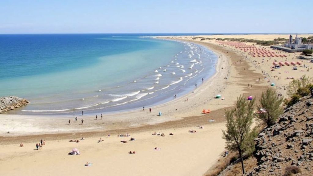 Arena volcánica de Aquamarina, San Bartolomé de Tirajana (Maspalomas) (Gran Canaria)
