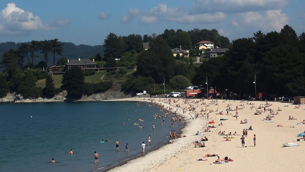 Aguas de Area Chica en Bergondo (A Coruña)