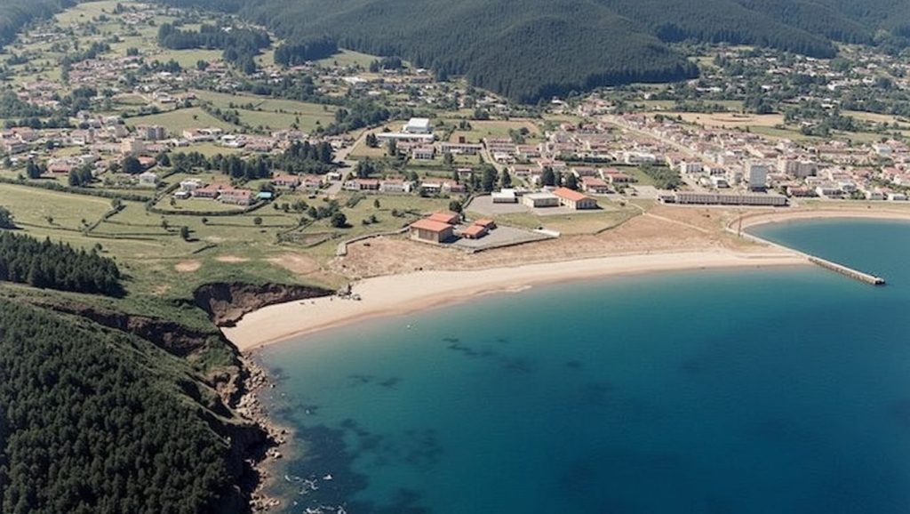 Aguas de Area da Basteira en Cariño (A Coruña)