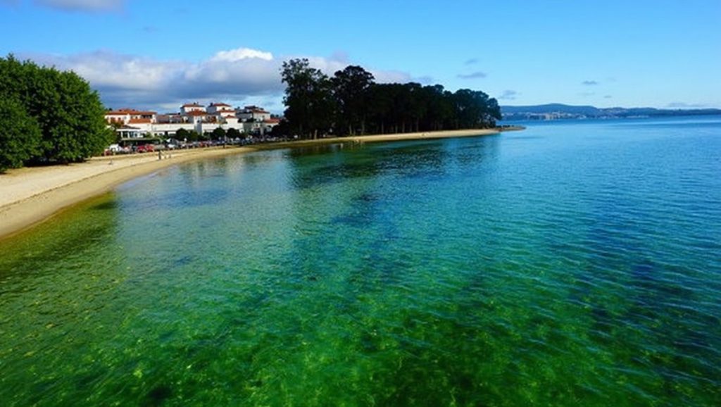 Panorámica de Area das Pipas, Pontevedra