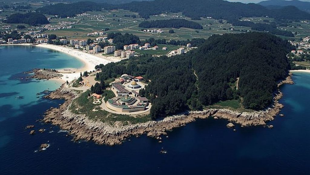 Aguas de Area de Agra en Sanxenxo (Pontevedra)