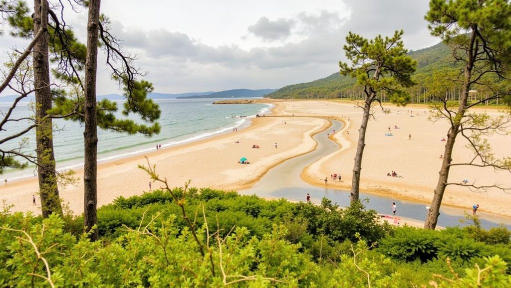 Aguas de Area do Coto en Muxía (A Coruña)