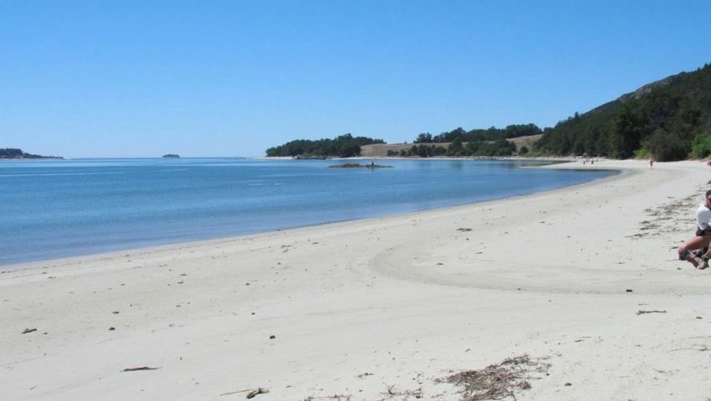 Aguas de Area Grande en A Guarda (Pontevedra)