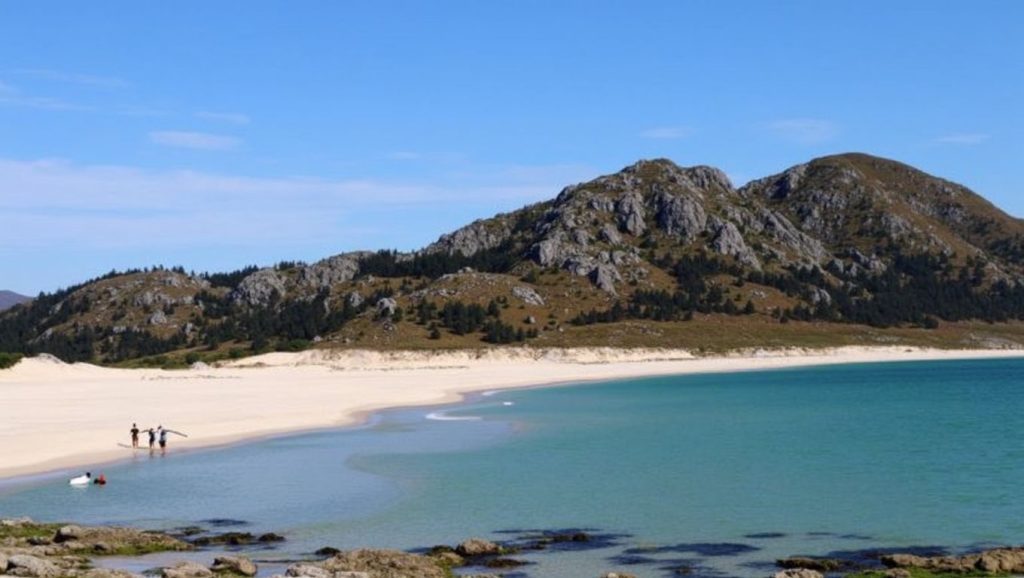 Aguas de Areal Grande de Figueirido en Galicia (A Coruña)