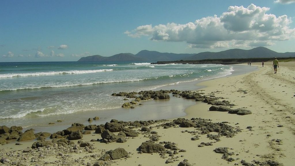 Panorámica de Arenal d'en Casat con cielo despejado, Santa Margalida
