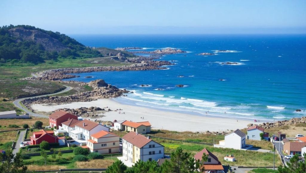 Aguas de Ariña Branca en Camariñas (A Coruña)