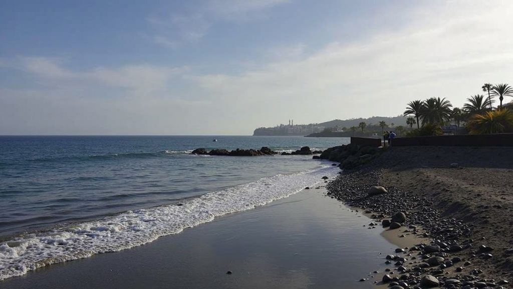 Aguas de Bahia Feliz en San Bartolomé de Tirajana (Maspalomas) (Gran Canaria)
