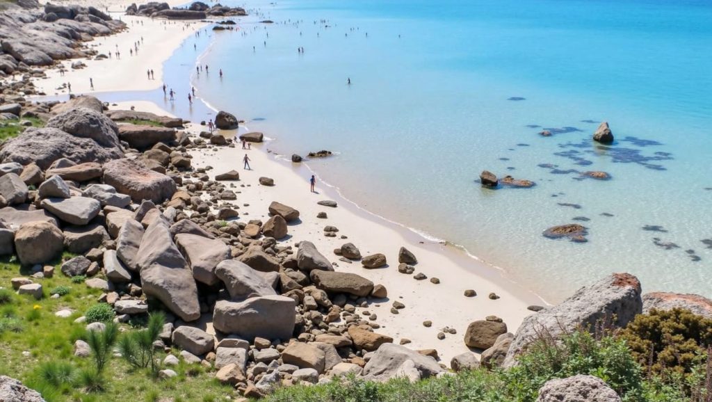 Costa de Buraco da Londra en O Grove, Pontevedra