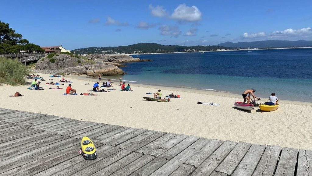 Aguas de Buraco da Londra en O Grove (Pontevedra)