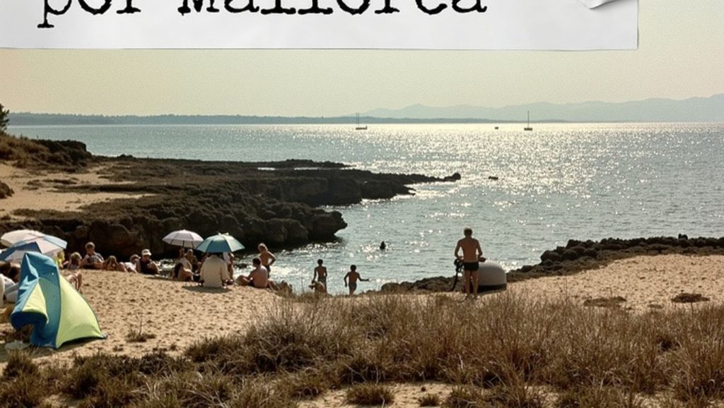 Detalle del agua en Ca los Camps (Caloscamps), Artà, Mallorca