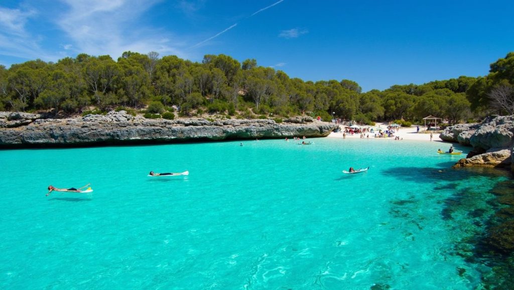 Costa de Santanyí / Felanitx desde Caló de ses Dones, Mallorca