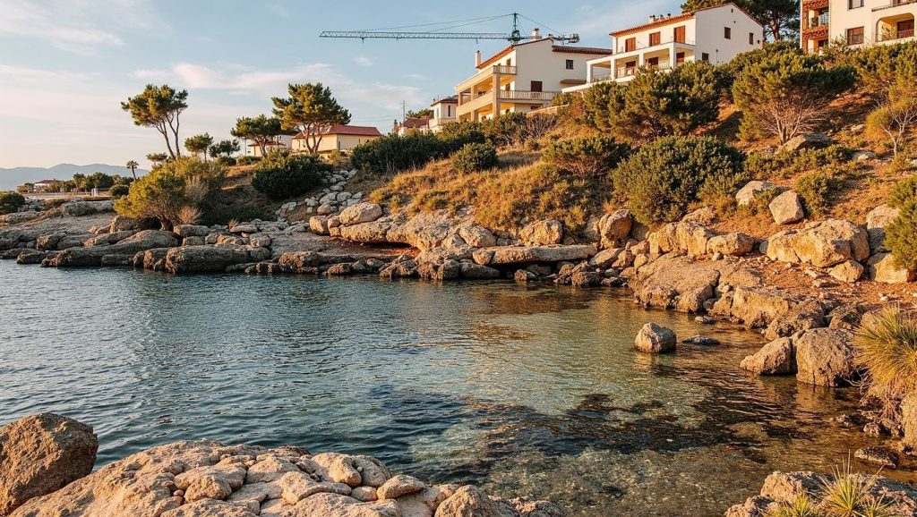 Arena fina en Caló de ses Lleonardes, Llucmajor, Mallorca