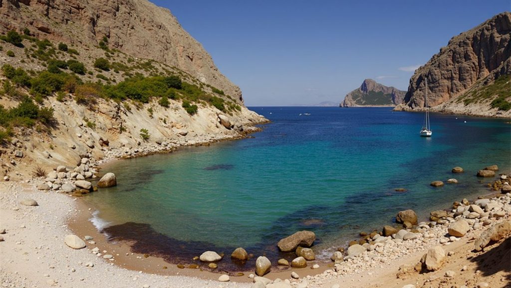 Playa Bóquer en Pollença, Mallorca