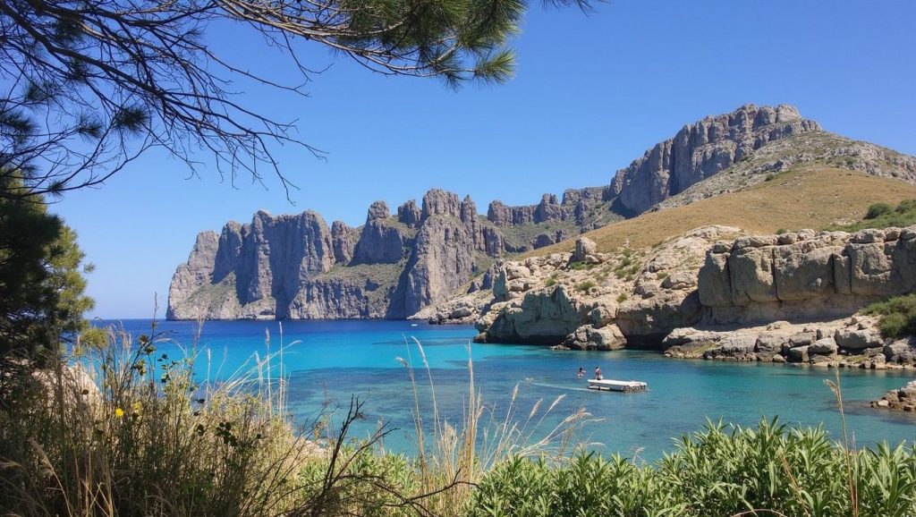 Playa Barques en Pollença, Mallorca