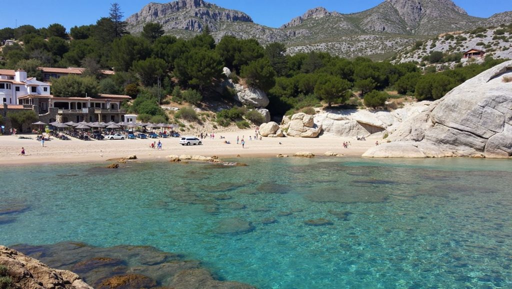 Playa Barques en Pollença, Mallorca