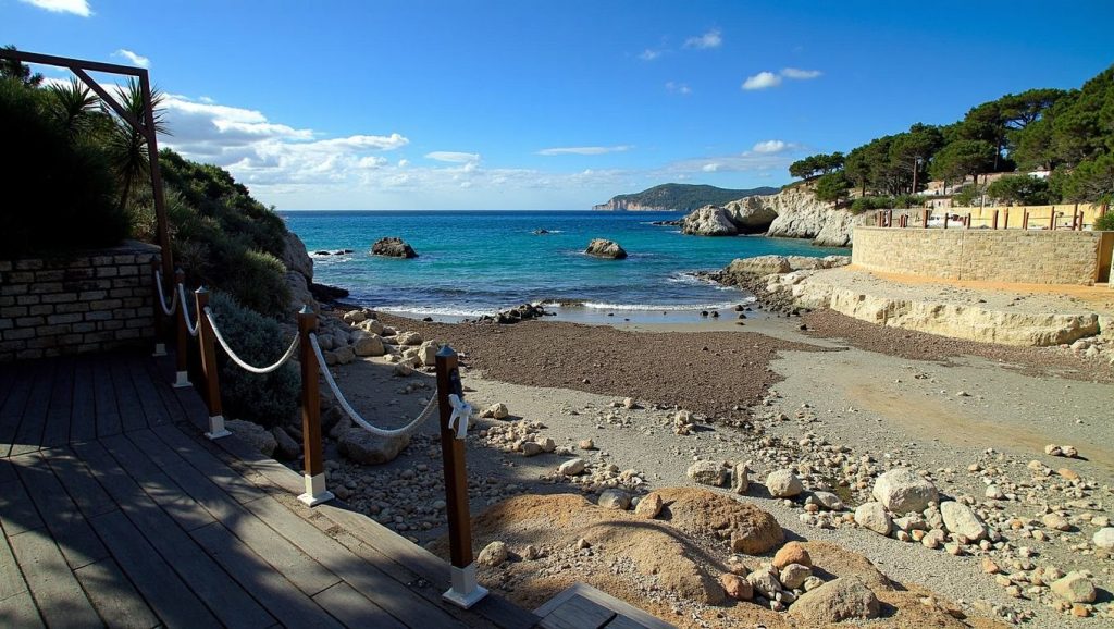 Vista general de Cala Blanca (Calvià), Calvià