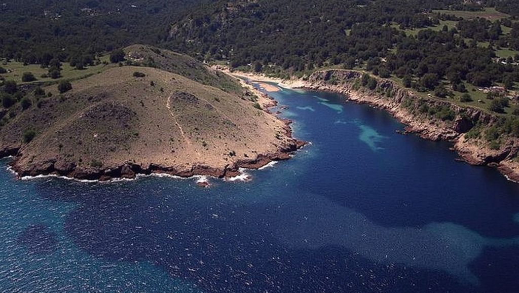 Panorámica de Cala Carabó, Menorca