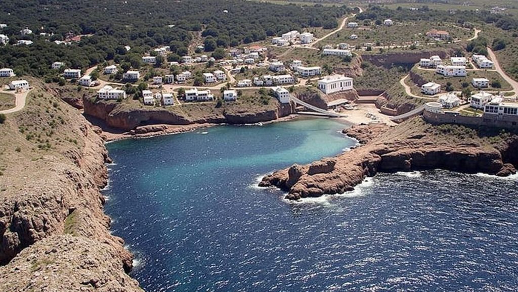 Acantilados y costa de Cala Carabó, Ferreries (Menorca)