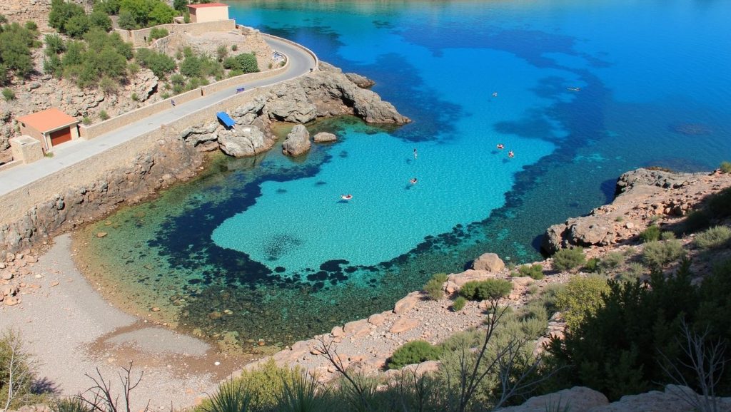 Vista del entorno de Carbó, Pollença, Mallorca